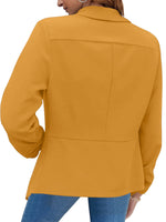 Women's coat double-layer suit lapel small suit